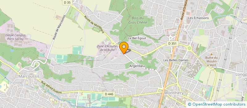 localisation de l'entreprise MONSIEUR JUAN LEDESMA à MONTLHERY