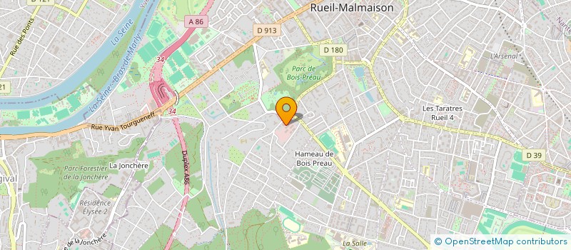 localisation de l'entreprise MONSIEUR JUAN LEREBOUR à RUEIL-MALMAISON