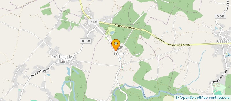 localisation de l'entreprise MONSIEUR JUAN LOPEZ  LOUER