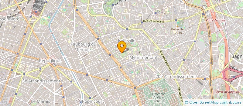 localisation de l'entreprise MONSIEUR JUAN LOPEZ  PARIS