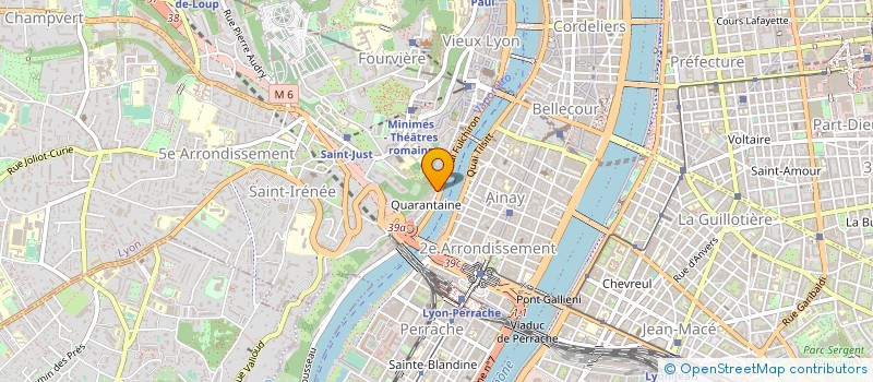 localisation de l'entreprise MONSIEUR JUAN LOPEZ  LYON