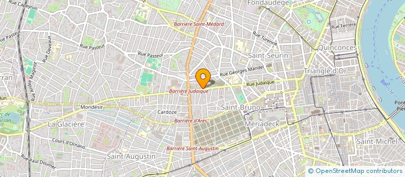 localisation de l'entreprise MONSIEUR JUAN LOPEZ RAMIREZ  BORDEAUX