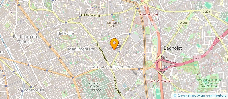 localisation de l'entreprise MONSIEUR JUAN LOZANO ALVAREZ  PARIS