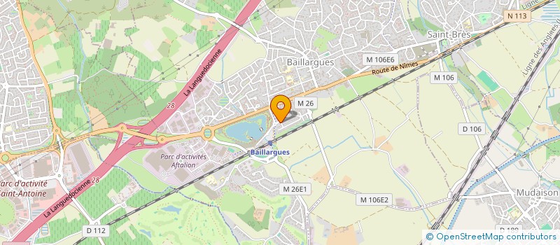 localisation de l'entreprise MONSIEUR JUAN-LUIS PEREZ à BAILLARGUES