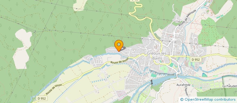 localisation de l'entreprise MONSIEUR JUAN MANUEL CARNERERO  GREOUX-LES-BAINS