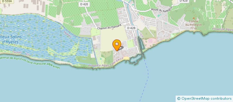 localisation de l'entreprise MONSIEUR JUAN-MANUEL GARCIA  LA LONDE-LES-MAURES