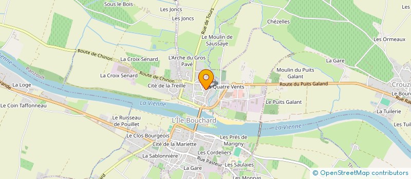 localisation de l'entreprise MONSIEUR JUAN MARCO  L'ILE-BOUCHARD