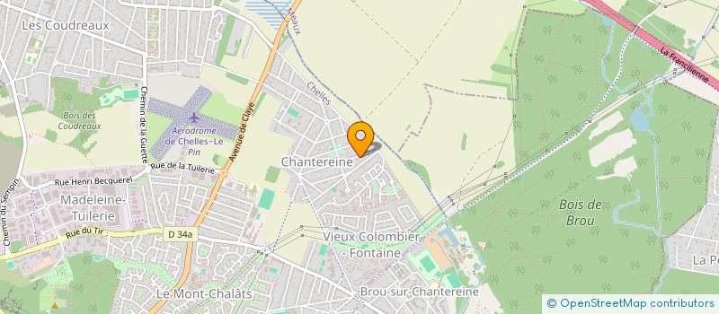 localisation de l'entreprise MONSIEUR JUAN MARTIN PIEDRA  CHELLES