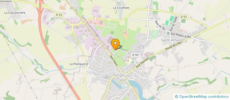 localisation de l'entreprise MONSIEUR JUAN MARTINEZ  SAINT-AMAND-VILLAGES