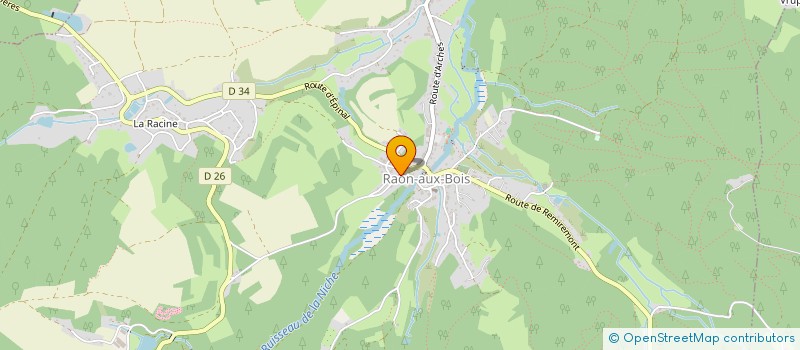 localisation de l'entreprise MONSIEUR JUAN MATEOS à RAON-AUX-BOIS