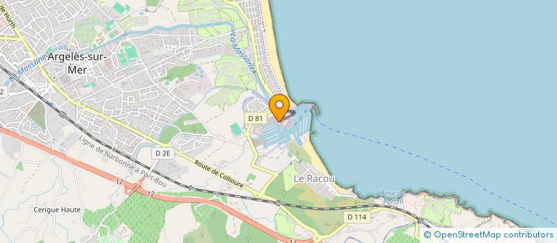 localisation de l'entreprise MONSIEUR JUAN MEDINA à ARGELES-SUR-MER