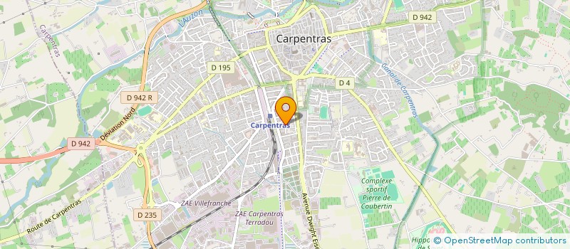 localisation de l'entreprise MONSIEUR JUAN MELERO à CARPENTRAS