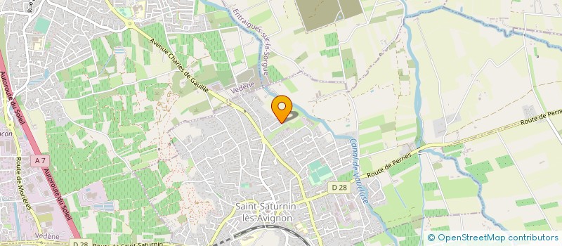 localisation de l'entreprise MONSIEUR JUAN MENGUAL à SAINT-SATURNIN-LES-AVIGNON