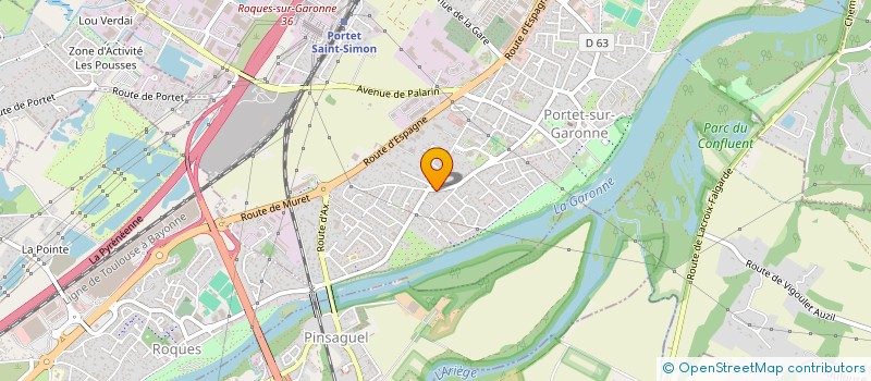 localisation de l'entreprise MONSIEUR JUAN MIGUEL JIMENEZ NAVARRO  PORTET-SUR-GARONNE