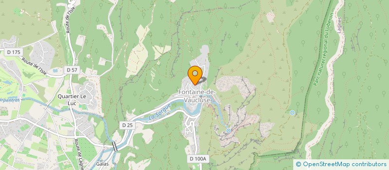 localisation de l'entreprise MONSIEUR JUAN-MIGUEL NAVARRO  FONTAINE-DE-VAUCLUSE