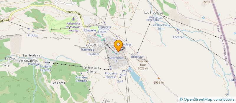 localisation de l'entreprise MONSIEUR JUAN MINOPRIO  MORZINE