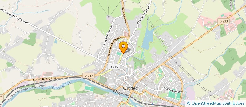 localisation de l'entreprise MONSIEUR JUAN MURU  ORTHEZ