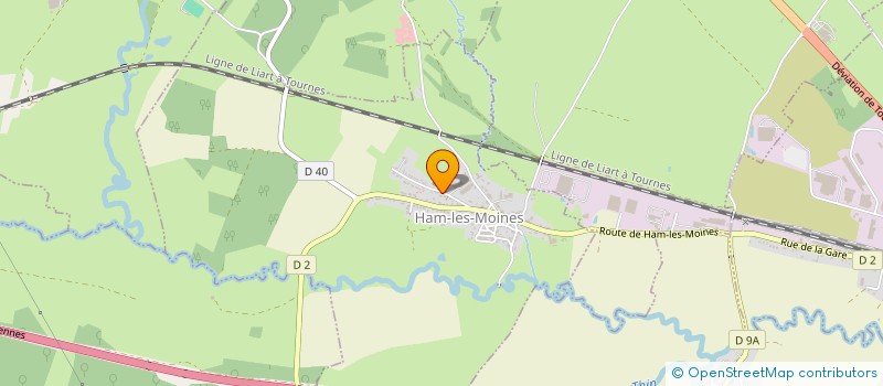 localisation de l'entreprise MONSIEUR JUAN ONETTI  HAM-LES-MOINES