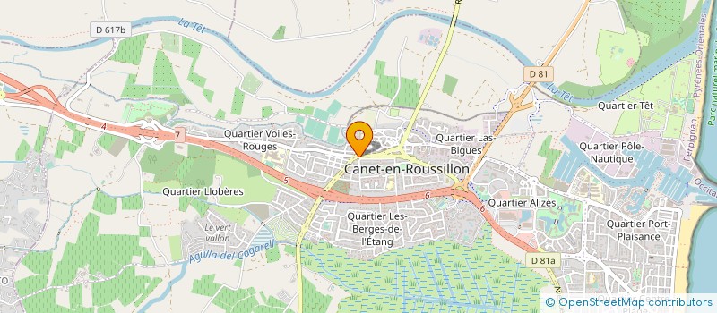 localisation de l'entreprise MONSIEUR JUAN ORDONEZ à CANET-EN-ROUSSILLON