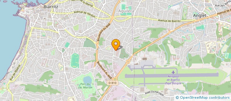 localisation de l'entreprise MONSIEUR JUAN OSTA à BIARRITZ