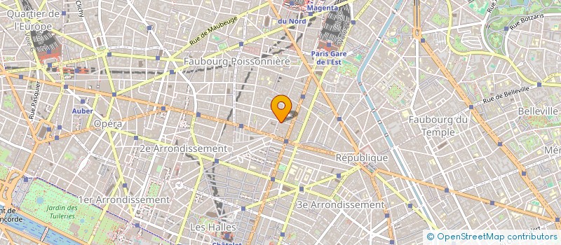 localisation de l'entreprise MONSIEUR JUAN PABLO AZARES GONZALEZ  PARIS