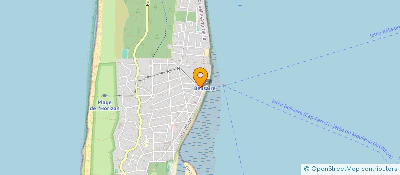 localisation de l'entreprise MONSIEUR JUAN PEDRO MALINOW LECUEDER  LEGE-CAP-FERRET