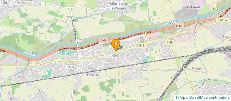 localisation de l'entreprise MONSIEUR JUAN PEDRO MARTINEZ SANCHEZ  LE SOLER