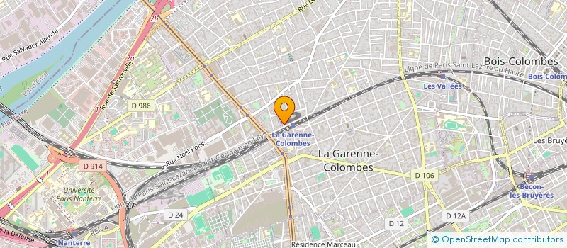 localisation de l'entreprise MONSIEUR JUAN PEIRO MORA à COLOMBES