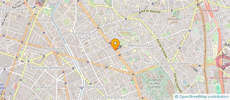 localisation de l'entreprise MONSIEUR JUAN PEREZ AGUIRREGOICOA  PARIS