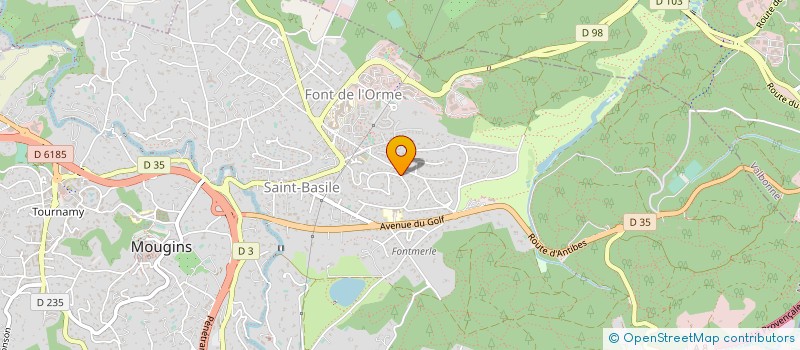 localisation de l'entreprise MONSIEUR JUAN RAMIREZ CAZORLA à MOUGINS