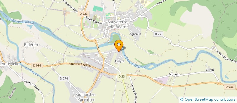 localisation de l'entreprise MONSIEUR JUAN REDONDO GARCIA  SAUVETERRE-DE-BEARN