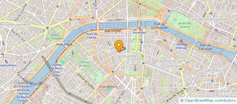 localisation de l'entreprise MONSIEUR JUAN RODRIGUEZ DE LAS HERAS  PARIS