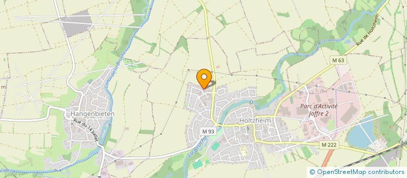localisation de l'entreprise MONSIEUR JUAN ROIG  HOLTZHEIM