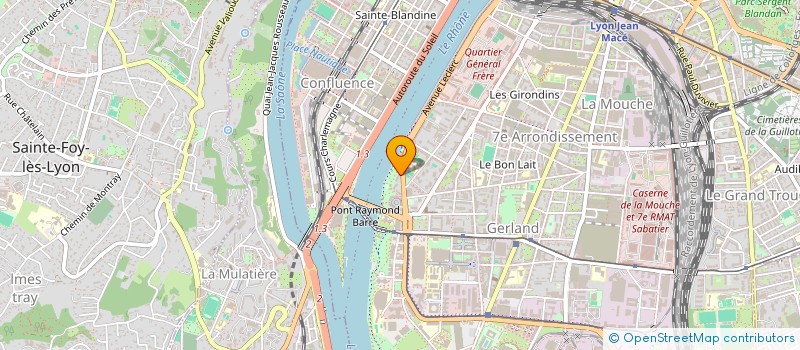 localisation de l'entreprise MONSIEUR JUAN ROJAS RODRIGUES  LYON