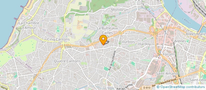 localisation de l'entreprise MONSIEUR JUAN ROMERO  ANGLET