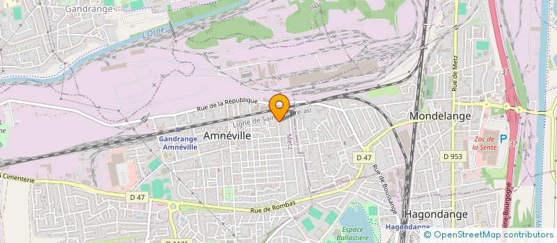 localisation de l'entreprise MONSIEUR JUAN ROMERO RICO  AMNEVILLE