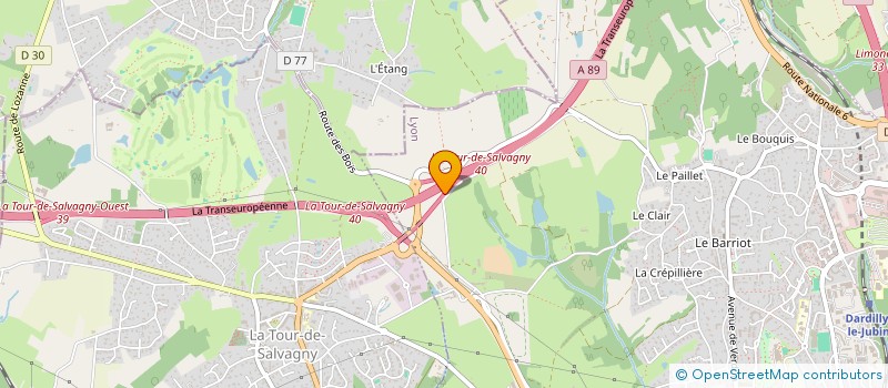 localisation de l'entreprise MONSIEUR JUAN ROS  DARDILLY