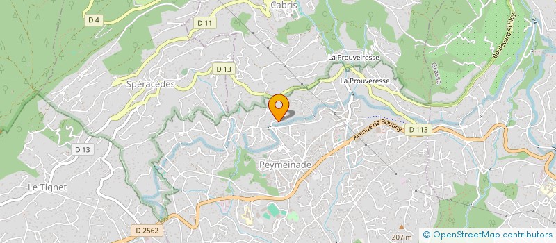 localisation de l'entreprise MONSIEUR JUAN RUIZ  PEYMEINADE