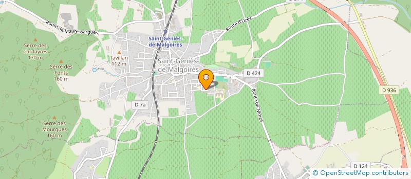 localisation de l'entreprise MONSIEUR JUAN SANTIAGO  SAINT-GENIES-DE-MALGOIRES