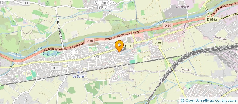 localisation de l'entreprise MONSIEUR JUAN SEBASTIABANULS  LE SOLER