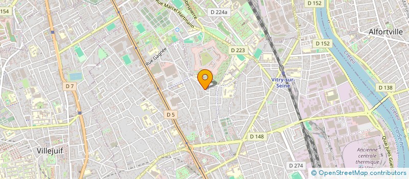 localisation de l'entreprise MONSIEUR JUAN TIRADO ESQUEA à VITRY-SUR-SEINE