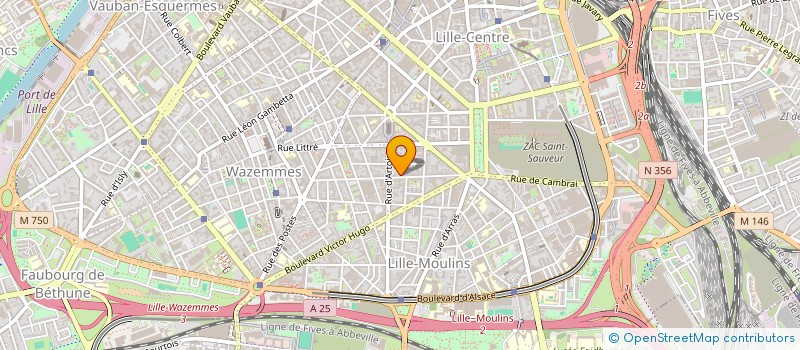 localisation de l'entreprise MONSIEUR JUAN VALDERRAMA à LILLE