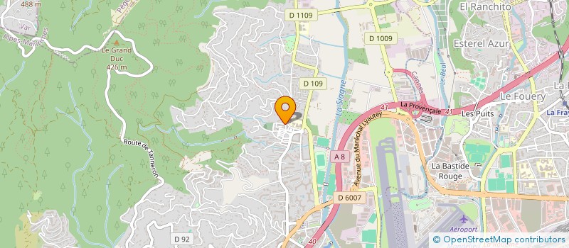 localisation de l'entreprise MONSIEUR JUANCARLOS TOME  MANDELIEU-LA-NAPOULE