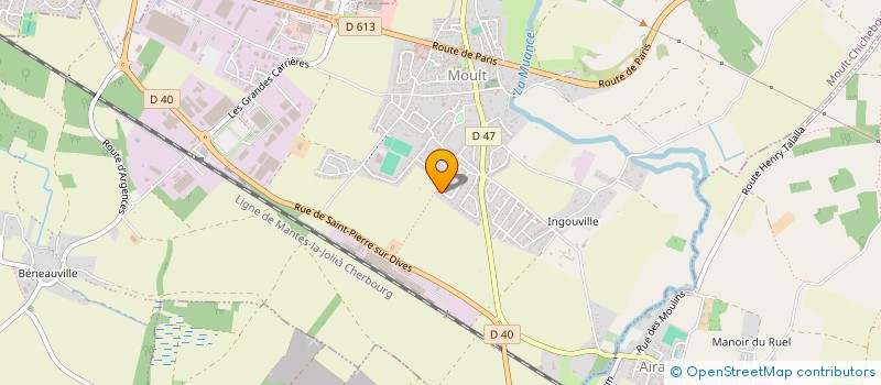 localisation de l'entreprise MONSIEUR JUANITO BARBOSA à MOULT-CHICHEBOVILLE