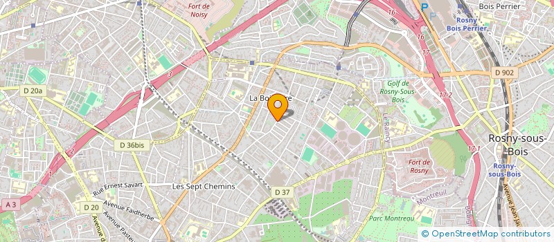 localisation de l'entreprise MONSIEUR JUANITO CHAINAY à MONTREUIL