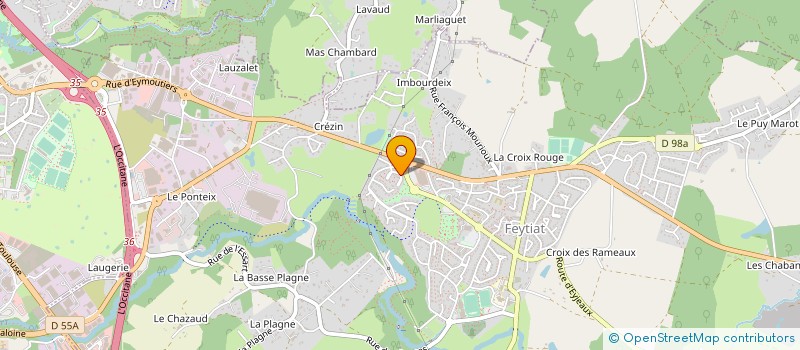 localisation de l'entreprise MONSIEUR JUANITO FLORES à FEYTIAT