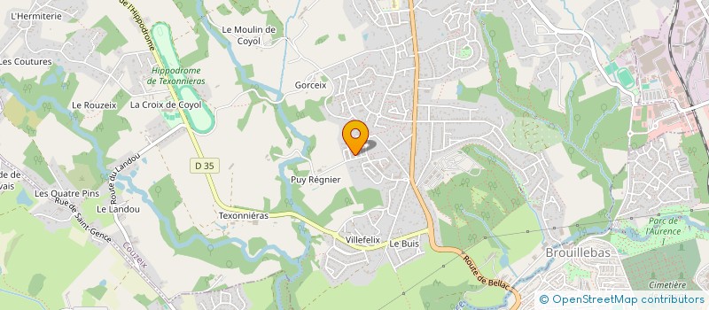 localisation de l'entreprise MONSIEUR JUANITO GIMENEZ à COUZEIX