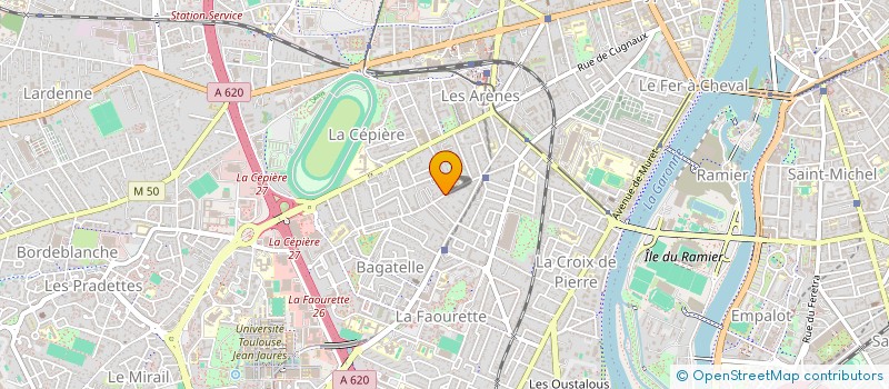 localisation de l'entreprise MONSIEUR JUANN GOMEZ à TOULOUSE