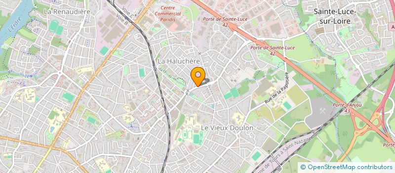 localisation de l'entreprise MONSIEUR JUBA ABBACI à NANTES