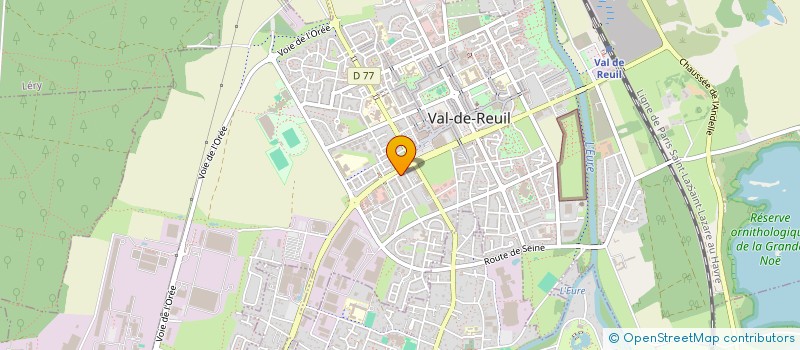 localisation de l'entreprise MONSIEUR JUBA ATAMENA  VAL-DE-REUIL